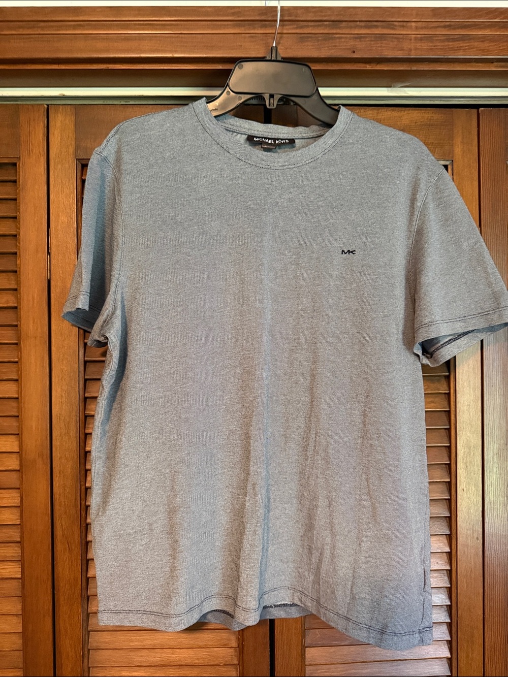 Michael Kors Heather Gray Short-Sleeve Crewneck Tee